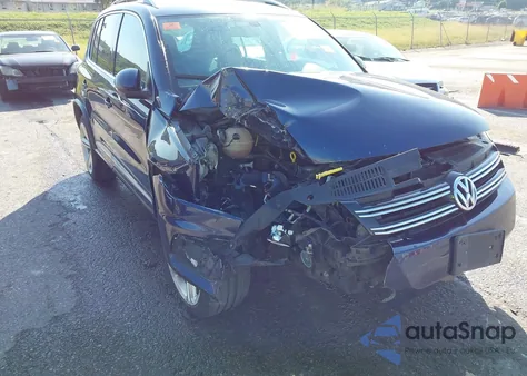 2016 Volkswagen Tiguan R-Line from USA, damaged, VIN WVGAV7AX5GW060420